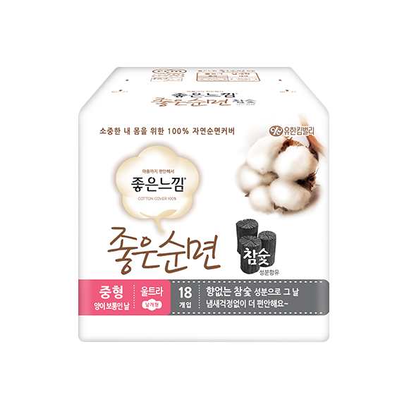 http://www.ykbrand.co.kr/goodfeel/Product/ProductDetail/126?menu=47 좋은순면 참숯 상세 | 패드 | 제품소개 | 좋은느낌