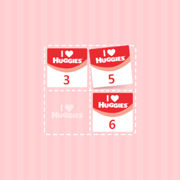 I♥HUGGIES 점수를 맘큐 포인트로